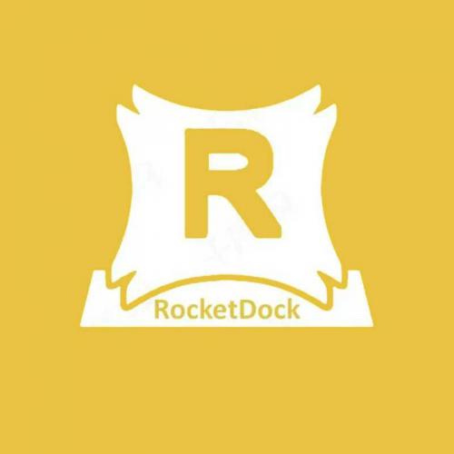 RocketDock中文破解版免安装下载 电脑桌面图标收纳美化软件仿苹果桌面工具栏