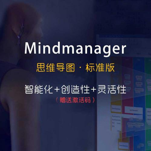 Mindmanager中文版+官方激活码 思维导图制作软件